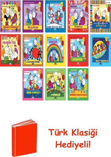 Erika Bartos 13 Kitap Seti + Türk Klasiği Hediye