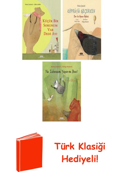 Heinz Janisch 3 Kitap Seti + Türk Klasiği Hediye