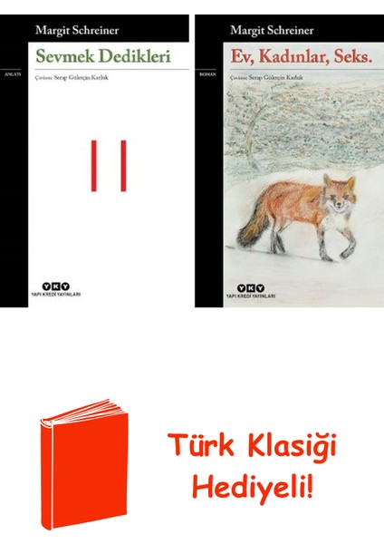 Margit Schreiner 2 Kitap Seti + Türk Klasiği Hediye
