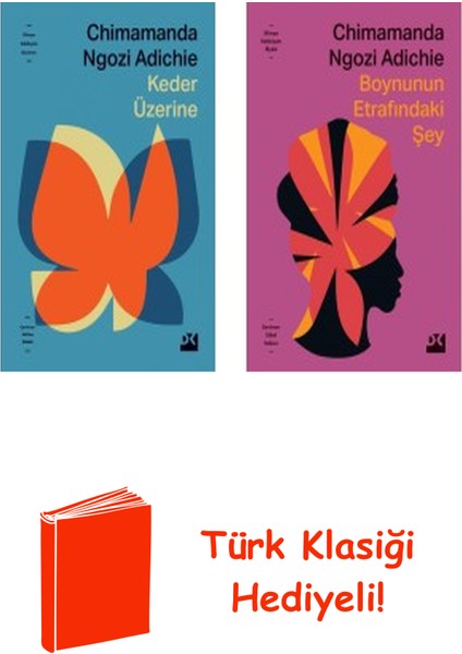 Chimamanda Ngozi Adichie 2 Kitap Seti + Türk Klasiği Hediye