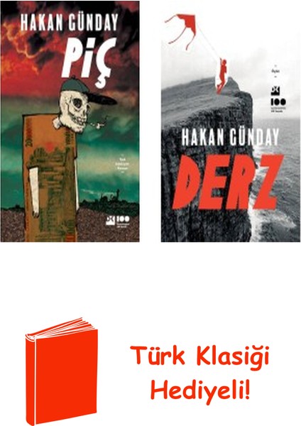 Hakan Günday 2 Kitap Seti + Türk Klasiği Hediye