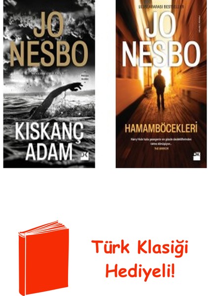 Jo Nesbo 2 Kitap Seti + Türk Klasiği Hediye