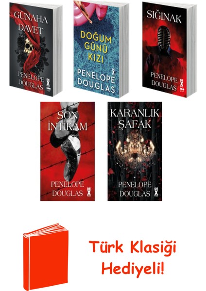 Penelope Douglas 5 Kitap Seti + Türk Klasiği Hediye