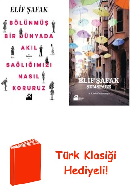 Elif Şafak 2 Kitap Seti + Türk Klasiği Hediye