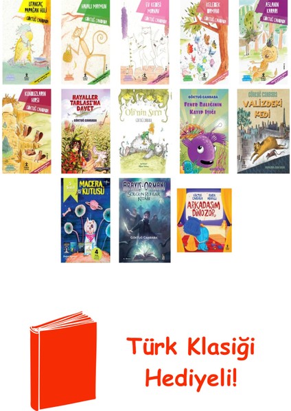 Göktuğ Canbaba 13 Kitap Seti + Türk Klasiği Hediye