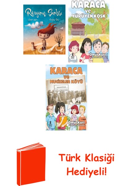 Ömür Kurt 3 Kitap Seti + Türk Klasiği Hediye