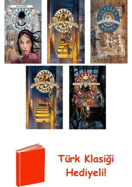 Pierdomenico Baccalario 5 Kitap Seti + Türk Klasiği Hediye