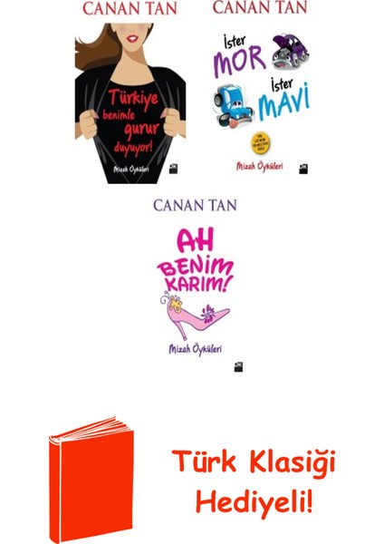 Canan Tan 3 Kitap Seti + Türk Klasiği Hediye