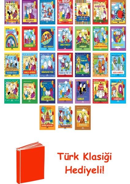 Erika Bartos 31 Kitap Seti + Türk Klasiği Hediye