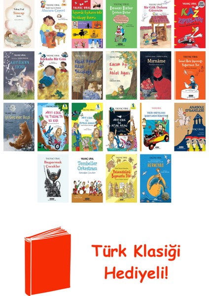 Yalvaç Ural 22 Kitap Seti + Türk Klasiği Hediye