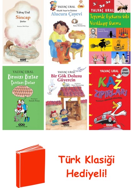 Yalvaç Ural 6 Kitap Seti + Türk Klasiği Hediye