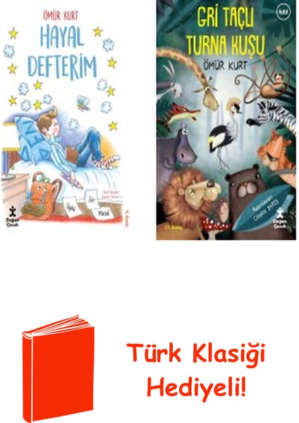 Ömer Kurt 2 Kitap Seti + Türk Klasiği Hediye