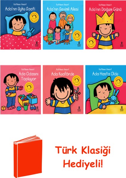 Kathleen Amant 6 Kitap Seti + Türk Klasiği Hediye