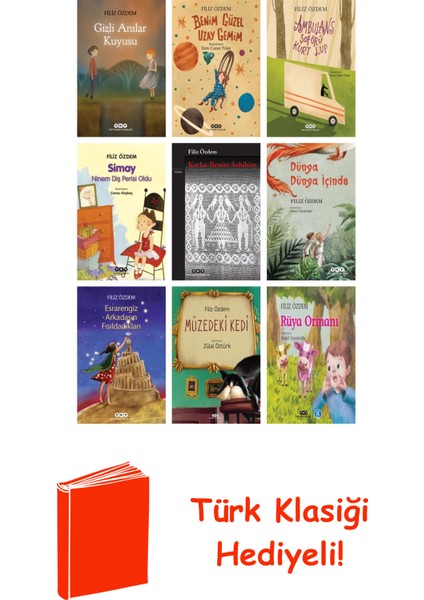 Filiz Özdem 9 Kitap Seti + Türk Klasiği Hediye