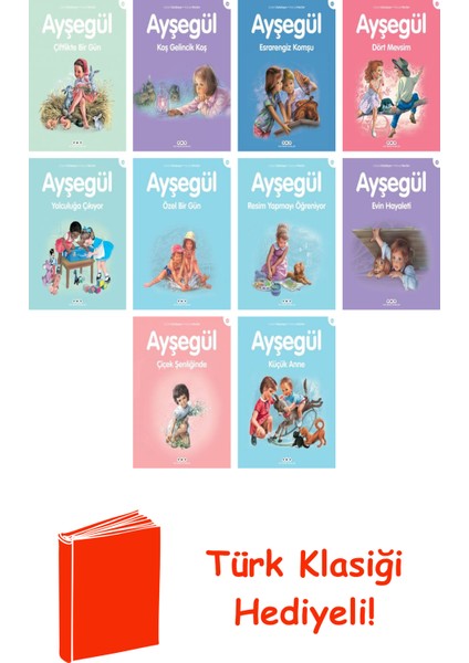Gilbert Delahaye 10 Kitap Seti + Türk Klasiği Hediye