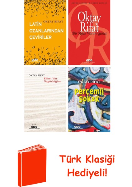 Oktay Rifat 4 Kitap Seti + Türk Klasiği Hediye
