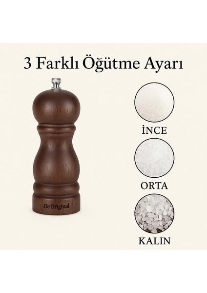 Viyana 12 cm Ahşap Karabiber Değirmeni fırsatları