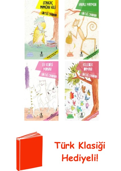 Göktuğ Canbaba 4 Kitap Seti + Türk Klasiği Hediye