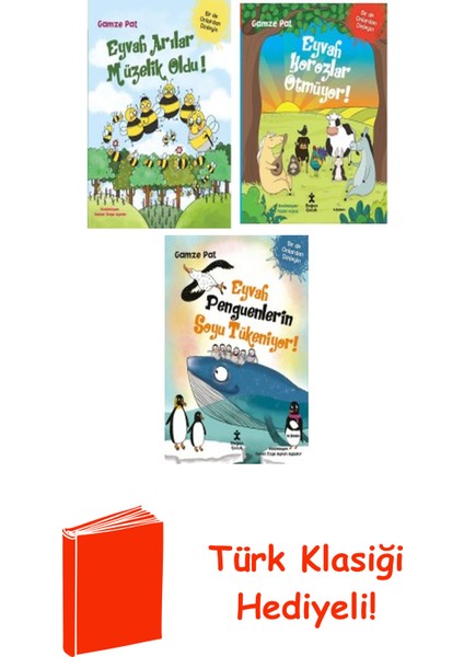 Gamze Pat 3 Kitap Seti + Türk Klasiği Hediye
