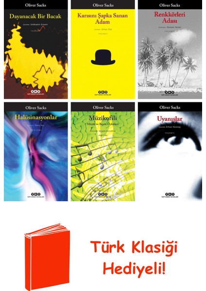 Oliver Sacks 6 Kitap Seti + Türk Klasiği Hediye