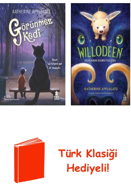 Katherine Applegate 2 Kitap Seti + Türk Klasiği Hediye