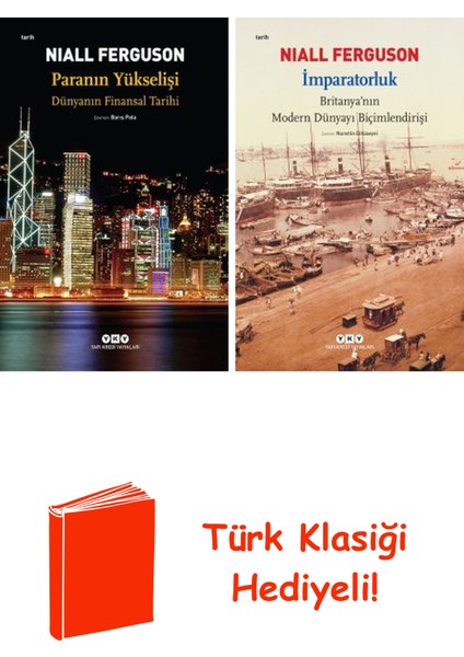Niall Ferguson 2 Kitap Seti + Türk Klasiği Hediye