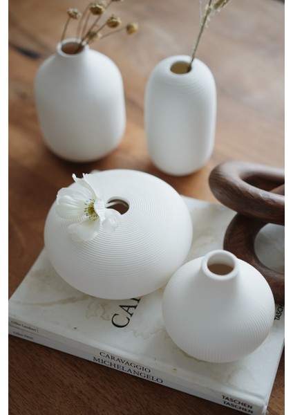 4'lü Seramik Dekoratif Vazo Seti indirimleri