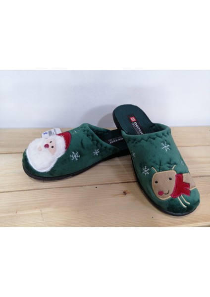 Yeni Sezon Kışlık Rahat Taban Noel Baba Figürlü Kadın Ev Terliği fiyatları