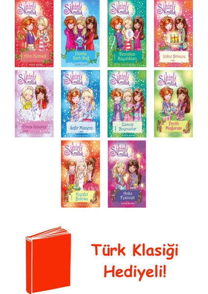 Rosie Banks 10 Kitap Seti + Türk Klasiği Hediye