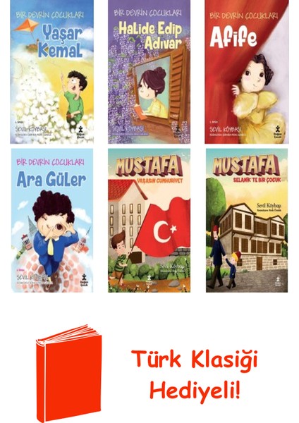 Sevil Köybaşı 6 Kitap Seti + Türk Klasiği Hediye