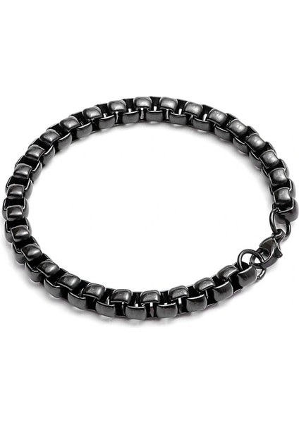Oval Çelik Zincir Bileklik 3351CZB1D12