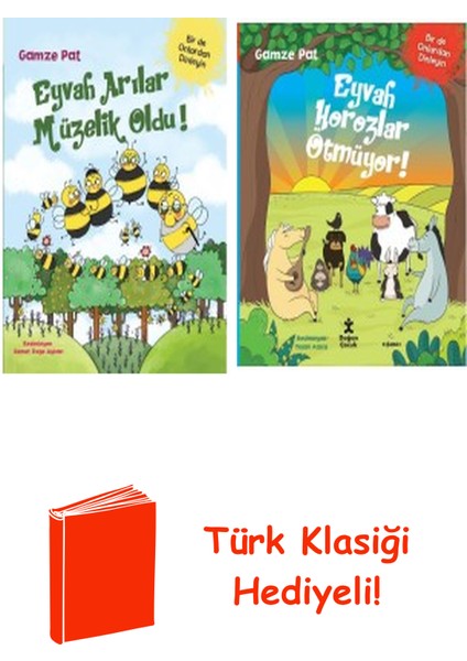 Gamze Pat 2 Kitap Seti + Türk Klasiği Hediye