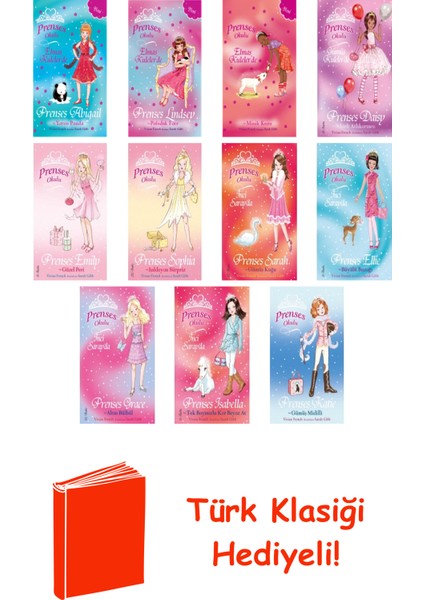 Vivian French 11 Kitap Seti + Türk Klasiği Hediye