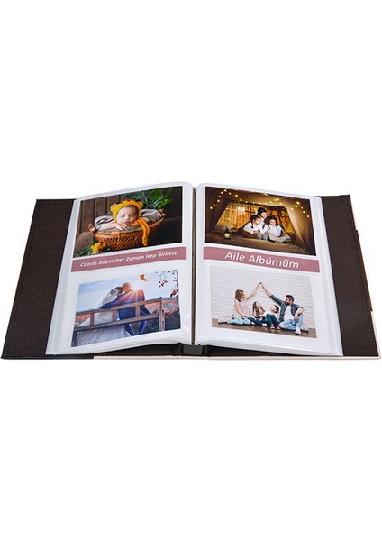 Pembe Sweet 200’LÜK Deri Fotoğraf Albümü - 10X15CM fırsatları