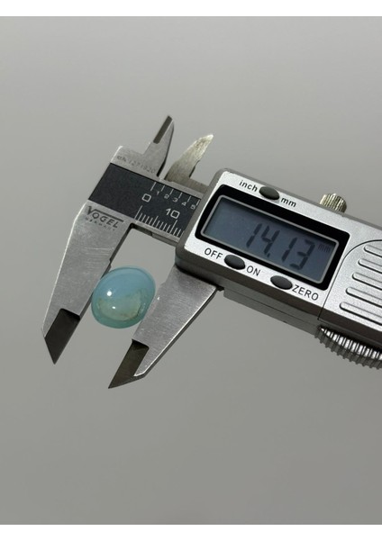 Kabaşon Kesim Doğal Aqua Kalsedon Taşı 14,8 Karat modelleri