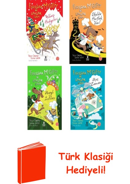 Tracey Corderoy 4 Kitap Seti + Türk Klasiği Hediye