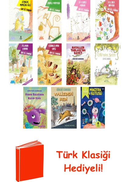 Göktuğ Canbaba 11 Kitap Seti + Türk Klasiği Hediye