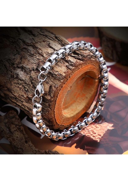 Oval Çelik Zincir Bileklik 3351CZB1D12 modelleri