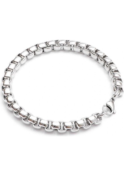 Oval Çelik Zincir Bileklik 3351CZB1D12 fırsatları