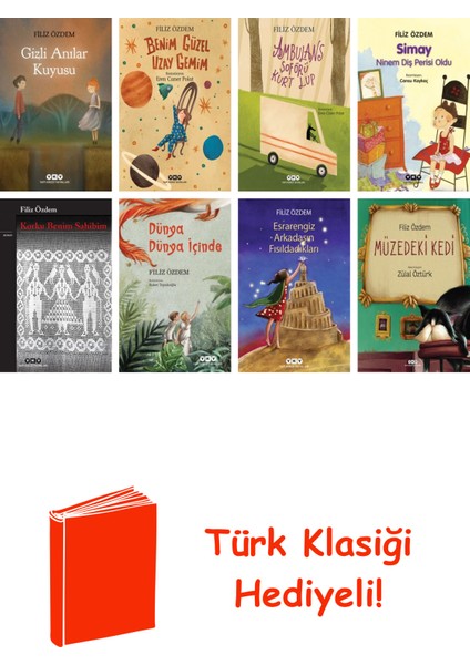 Filiz Özdem 8 Kitap Seti + Türk Klasiği Hediye
