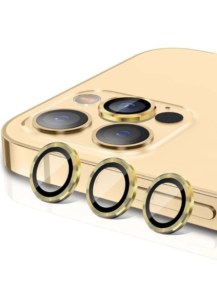 iPhone (11 Pro) Uyumlu Kamera Koruma Renkli Lens Koruyucu Temperli Cam Koruma