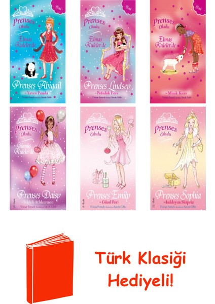 Vivian French 6 Kitap Seti + Türk Klasiği Hediye