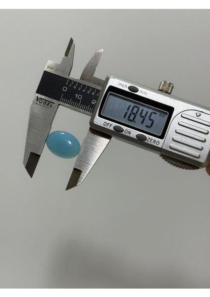 Kabaşon Kesim Doğal Aqua Kalsedon Taşı 13,5 Karat fırsatları