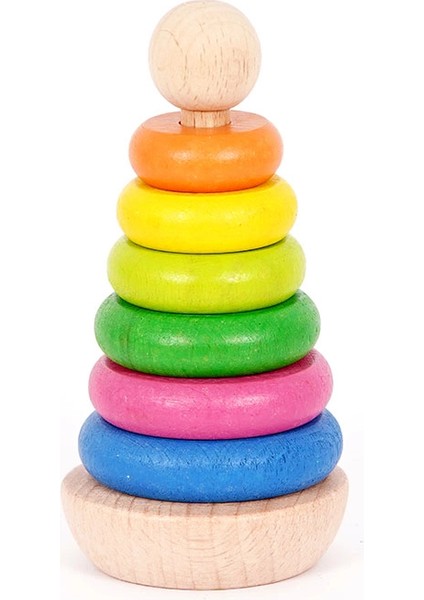 Montessori Ahşap Halka Kule