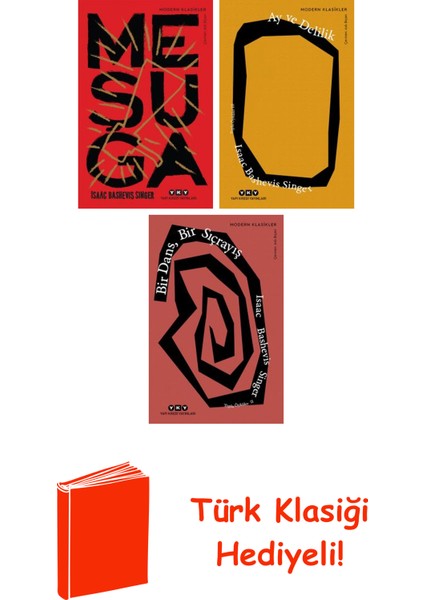 Isaac Bashevis Singer 3 Kitap Seti + Türk Klasiği Hediye