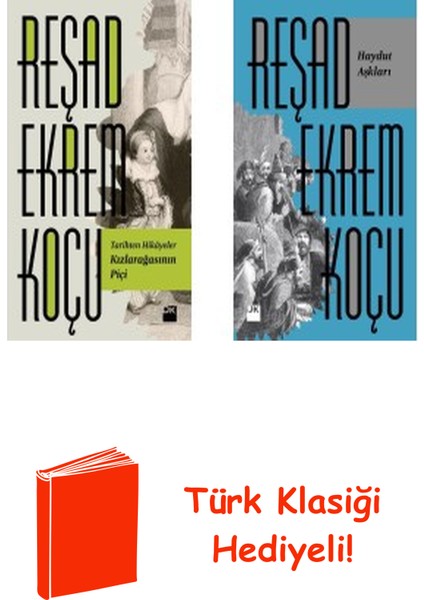 Reşad Ekrem Koçu 2 Kitap Seti + Türk Klasiği Hediye