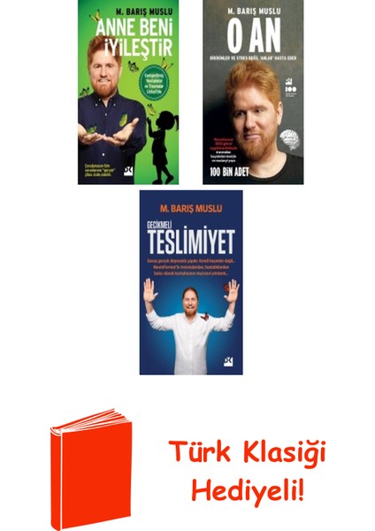 M. Barış Muslu 3 Kitap Seti + Türk Klasiği Hediye