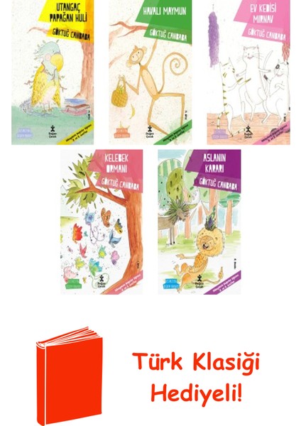 Göktuğ Canbaba 5 Kitap Seti + Türk Klasiği Hediye
