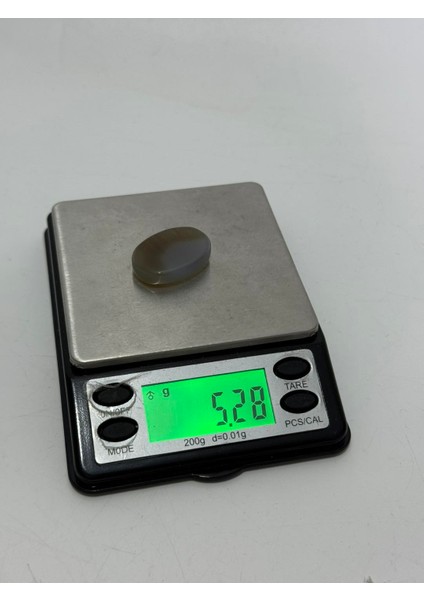 Kabaşon Kesim Doğal Aqua Kalsedon Taşı 26 Karat indirimleri