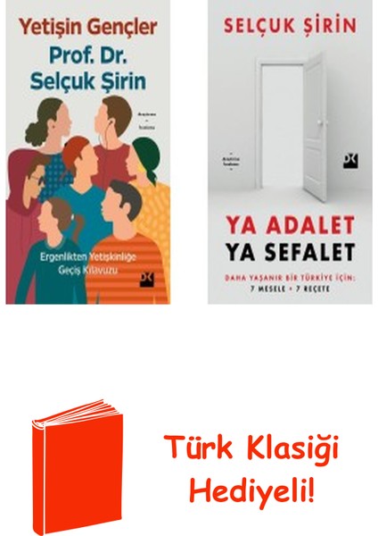 Prof. Dr. Selçuk Şirin 2 Kitap Seti + Türk Klasiği Hediye